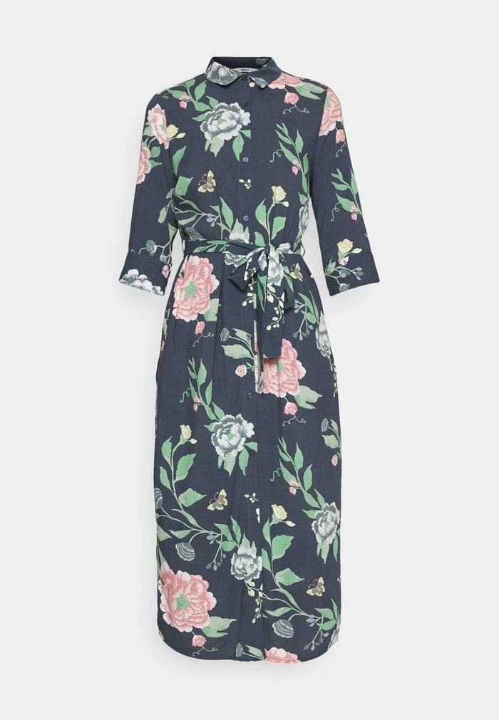 ONLY Petite ONLNOVA LIFE DRESS - Shirt Dress - Dark Blue 7 ONLY Petite ONLNOVA LIFE DRESS - Shirt Dress - Dark Blue - Image 5