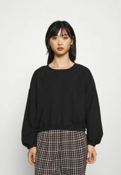 ONLY Petite ONMILEY CROP - Blouse - Black