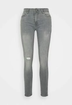 ONLY Petite ONLSHAPE PUSH UP - Jeans Skinny Fit - Grey Denim -ONLY Petite store 3f52fcfdb2034f5aa18d03709b40b2bb