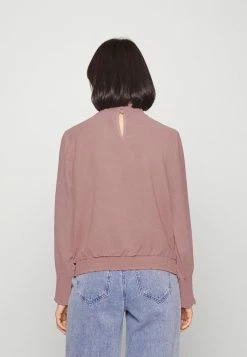 ONLY Petite ONLMETTE INGA HIGH NECKSMOCK - Blouse - Elderberry -ONLY Petite store 408e4373f576418fa74c16284173bab0