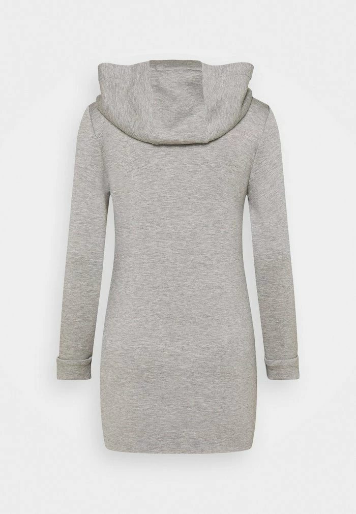 ONLY Petite ONLLENA HOOD COAT PETIT - Zip-up Sweatshirt - Light Grey Melange 9 ONLY Petite ONLLENA HOOD COAT PETIT - Zip-up Sweatshirt - Light Grey Melange - Image 7
