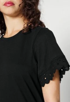 ONLY Petite ONLTEA MIX - Basic T-shirt - Black -ONLY Petite store 418b0ecbca104514a8ca780f7694bd3d