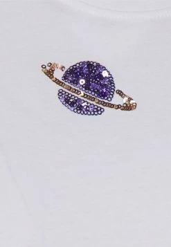 ONLY Petite ONLKITA PLANET BOX - Print T-shirt - Bright White -ONLY Petite store 420afcc028f14294907ce05d2104cee1