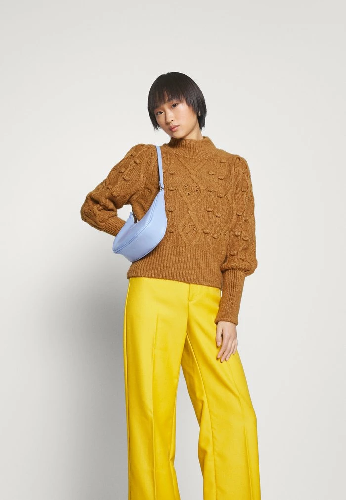 ONLY Petite ONLPOPPY HIGHNECK PULLOVER - Jumper - Melange 6 ONLY Petite ONLPOPPY HIGHNECK PULLOVER - Jumper - Melange - Image 4