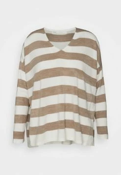 ONLY Petite ONLAMALIA V NECK - Jumper - Toasted Coconut -ONLY Petite store 4435bf7fb7fb491aad952f3500bbd07d
