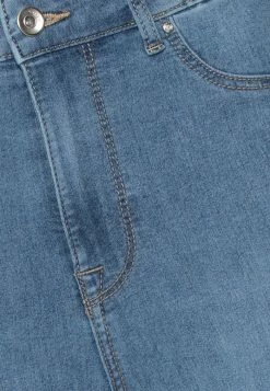 ONLY Petite ONLMILA IRIS LANK LEG - Jeans Skinny Fit - Light Blue Denim -ONLY Petite store 44837140c5764c39b3f42336dda760a9