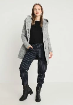 ONLY Petite ONLSEDONA COAT - Short Coat - Light Grey Melange -ONLY Petite store 45bc0d2028974686ba68bd9f2533770a