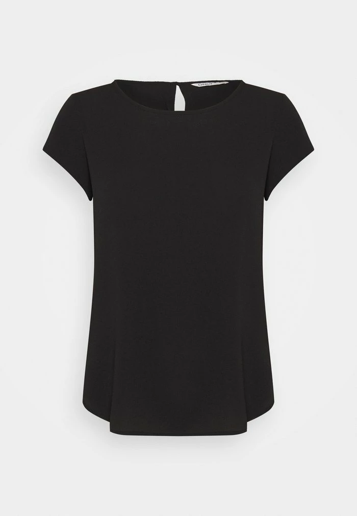 ONLY Petite ONLNOVA LUX SOLID - Basic T-shirt - Black 3 ONLY Petite ONLNOVA LUX SOLID - Basic T-shirt - Black