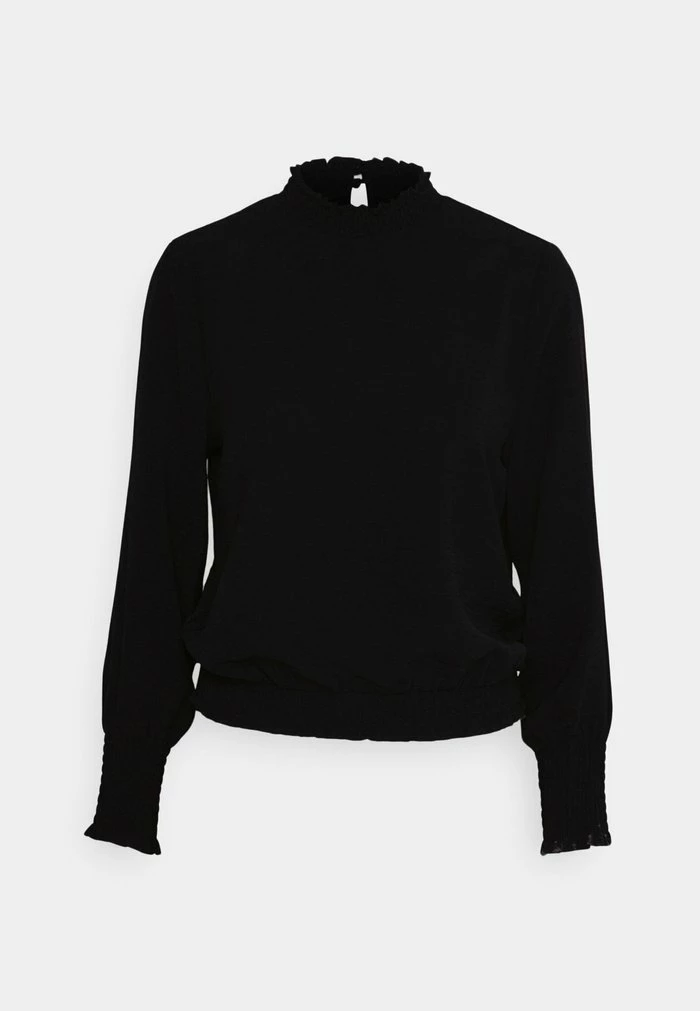 ONLY Petite ONLMETTE INGA HIGH NECKSMOCK - Blouse - Black 7 ONLY Petite ONLMETTE INGA HIGH NECKSMOCK - Blouse - Black - Image 5