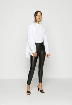 ONLY Petite ONLTIA MIA - Leggings - Trousers - Black -ONLY Petite store 477aadf21fed411791328816de8243da