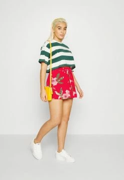 ONLY Petite ONLNOVA LUX JASMIN SKIRT - Mini Skirt - Chinese Red -ONLY Petite store 478df15c306c4659b271bfc974d07380