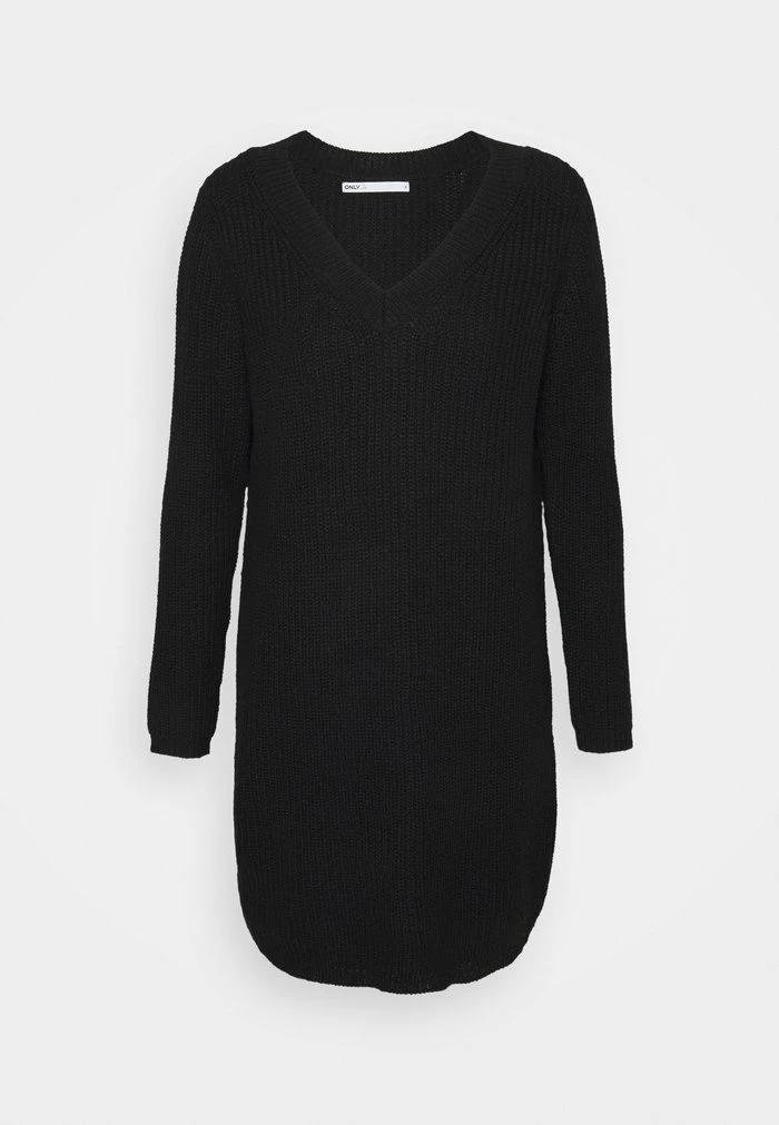 ONLY Petite ONLMELTON LIFE DRESS - Jumper Dress - Black 7 ONLY Petite ONLMELTON LIFE DRESS - Jumper Dress - Black - Image 5