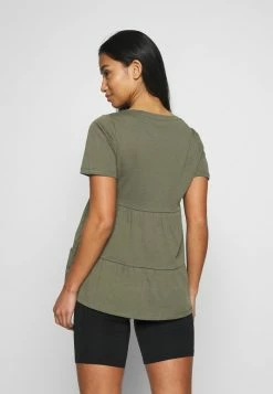 ONLY Petite ONLAYCA PEPLUM - Basic T-shirt - Kalamata -ONLY Petite store 47df4e2237eb41cd870017aedbbc3b0e