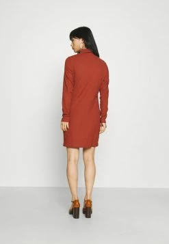 ONLY Petite ONLHONEY SHIRT DRESS - Jersey Dress - Roasted Russet 10 ONLY Petite ONLHONEY SHIRT DRESS - Jersey Dress - Roasted Russet -ONLY Petite store 47ec0138b72a47faa398b326a1177016