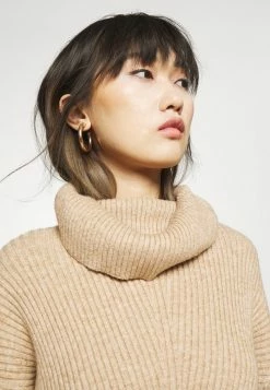 ONLY Petite ONLKATIA COWLNECK - Jumper - Toasted Coconut -ONLY Petite store 47ef5be79f2f498191ead19210b0ef36