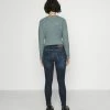 ONLY Petite ONLBLUSH LIFE - Jeans Skinny Fit - Dark Blue Denim -ONLY Petite store 487c292164d940f8a2418c704c5da4c2