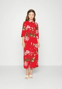 ONLY Petite ONLNOVA LIFE DRESS - Shirt Dress - Chinese Red