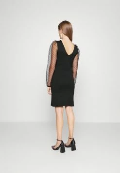 ONLY Petite ONLPATSY V-NECK DRESS - Cocktail Dress / Party Dress - Black -ONLY Petite store 4b76477a14434587b5adfc45ff51d677