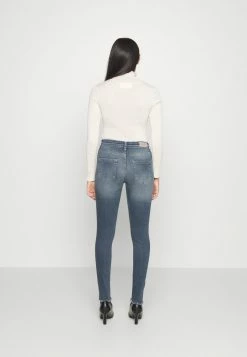 ONLY Petite ONLBLUSH MID RAW - Jeans Skinny Fit - Special Blue Grey Denim -ONLY Petite store 4b9e737a411546079d8b30e72001d261
