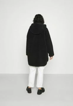 ONLY Petite ONLSASCHA SHERPA JACKET - Winter Coat - Black -ONLY Petite store 4c4015b9cd874e1fae6341c5499c4cfa