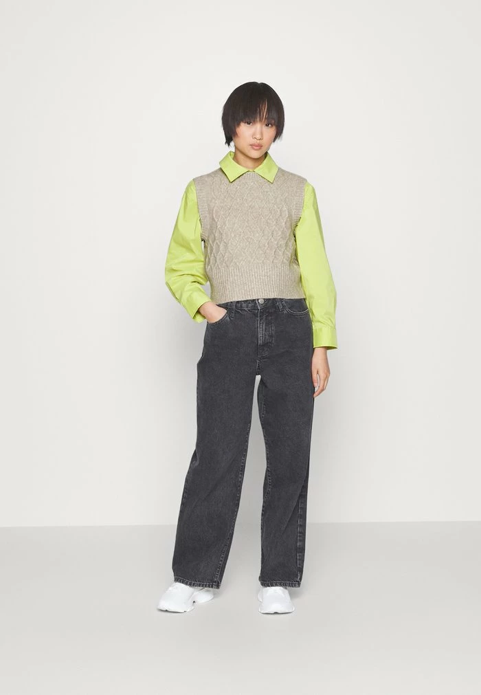 ONLY Petite ONLMACADAMIA - Jumper - Mottled Beige 4 ONLY Petite ONLMACADAMIA - Jumper - Mottled Beige - Image 2