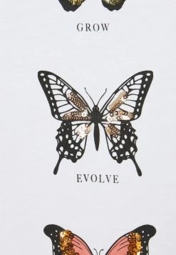 ONLY Petite ONLKITA LIFE BUTTERFLY - Print T-shirt - Bright White -ONLY Petite store 4e11371ee4da456387b7ef6b65cd328f