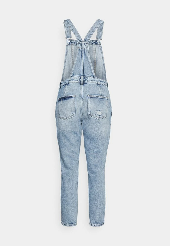ONLY Petite ONLPERCY LIFE - Dungarees - Light Blue Denim 4 ONLY Petite ONLPERCY LIFE - Dungarees - Light Blue Denim - Image 2