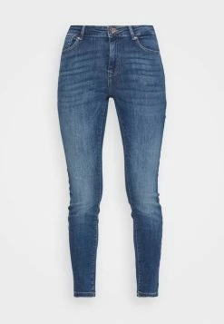 ONLY Petite ONLPRINCE POWER PUSHUP LIFE MID BOX - Jeans Skinny Fit - Dark Blue Denim -ONLY Petite store 4e2dc9d1712444f8ad978fdd2ff3bdb0