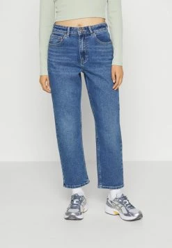 ONLY Petite ONLROBBIE - Relaxed Fit Jeans - Dark Blue Denim