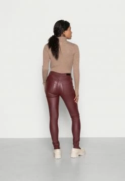 ONLY Petite ONLROYAL ROCK - Trousers - Chocolate Truffle -ONLY Petite store 4f1d31174e6148df980f8a549b4b3a8b