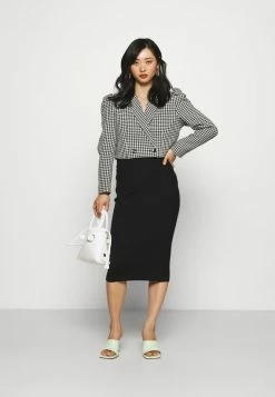 ONLY Petite ONLNADINA PUFF SHORT - Summer Jacket - Cloud Dancer/black -ONLY Petite store 4f74f557f97c474daa90d7efce0ac476