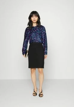 ONLY Petite ONLTIA PENCIL SKIRT - Pencil Skirt - Black -ONLY Petite store 4f8d725e029247169bdf012911bf1035