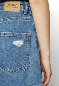 ONLY Petite JAGGER - Denim Shorts - Medium Blue Denim -ONLY Petite store 4f8dcbe8d6434b9797e166359bb62c49