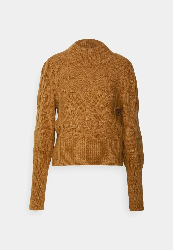 ONLY Petite ONLPOPPY HIGHNECK PULLOVER - Jumper - Melange 7 ONLY Petite ONLPOPPY HIGHNECK PULLOVER - Jumper - Melange - Image 5