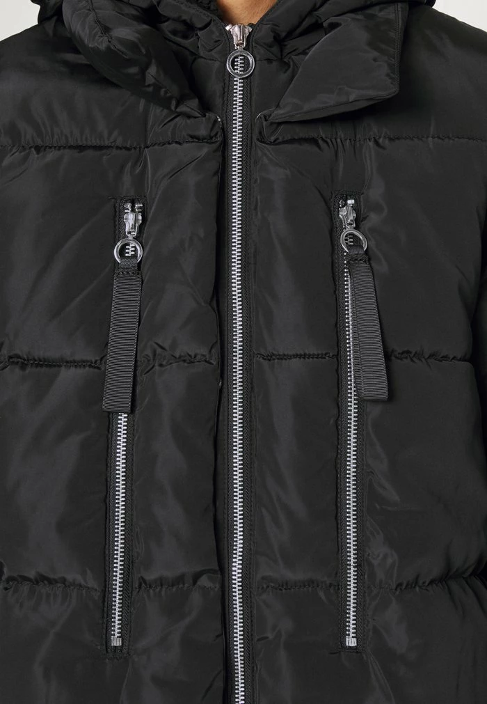 ONLY Petite ONLNORA LONG PUFFER COAT - Winter Coat - Black 6 ONLY Petite ONLNORA LONG PUFFER COAT - Winter Coat - Black - Image 4