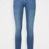 ONLY Petite ONLCORAL CUT PUSH UP - Jeans Skinny Fit - Medium Blue Denim -ONLY Petite store 503c68a7e8334d889b0a1e42e8bc4059