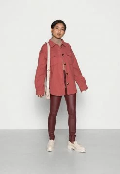 ONLY Petite ONLROYAL ROCK - Trousers - Chocolate Truffle -ONLY Petite store 50c6a87091714c89a6aa5922b796a871