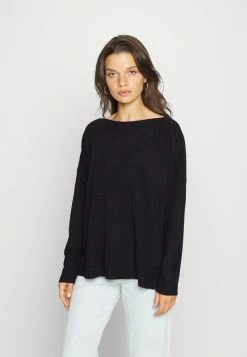 ONLY Petite ONLAMALIA BOATNECK - Jumper - Black