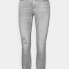 ONLY Petite ONLBLUSH LIFE MID RAW - Jeans Skinny Fit - Grey Denim -ONLY Petite store 55526ebd79024fb9a430d413a7526e55