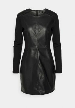 ONLY Petite ONLJULIE MIX DRESS - Day Dress - Black -ONLY Petite store 559b5ea0aee144a8a6093cb82722bb75