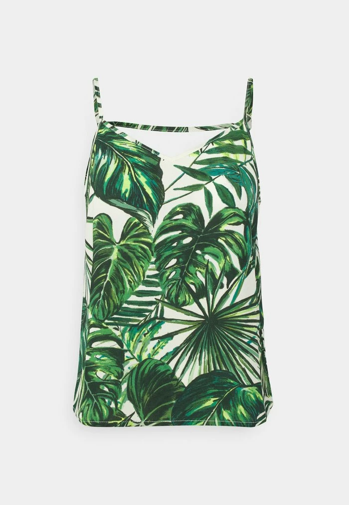 ONLY Petite ONLNOVA LUX PARIS SINGLET - Top - Green 3 ONLY Petite ONLNOVA LUX PARIS SINGLET - Top - Green