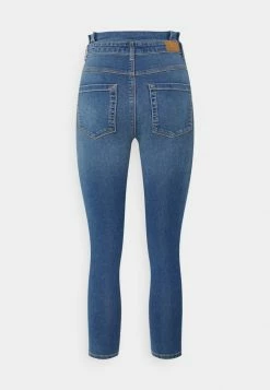 ONLY Petite ONLROYAL LIFE PAPERBAG - Jeans Skinny Fit - Medium Blue Denim -ONLY Petite store 56de0bb2af5b434996517b6a7d39056e