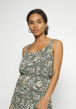 ONLY Petite ONLFREDERIKKE SARAH DRESS - Day Dress - Cloud Dancer/yellow -ONLY Petite store 570d51ef69494e11bcb4228ff387a162