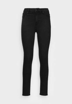 ONLY Petite ONLMILA IRIS LANK LEG - Jeans Skinny Fit - Washed Black