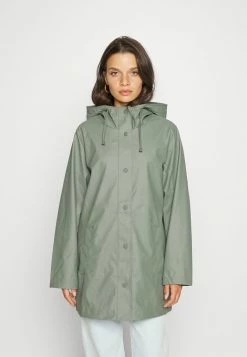 ONLY Petite ONLELLEN RAINCOAT - Waterproof Jacket - Agave Green -ONLY Petite store 57d257bd89d84cac9b638ae86b8ec50c
