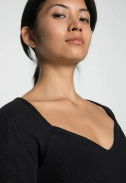 ONLY Petite ONLNULAN LIFE BUST - Long Sleeved Top - Black -ONLY Petite store 58af7bf019f74ec6a874a185f77bb664