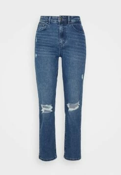 ONLY Petite ONLROBBIE MOM LONGER - Relaxed Fit Jeans - Dark Blue Denim -ONLY Petite store 58dbc5ee55174896afab3f9b85156b46