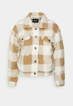 ONLY Petite ONLTELMA JACKET - Bomber Jacket - Pumice Stone/tannin