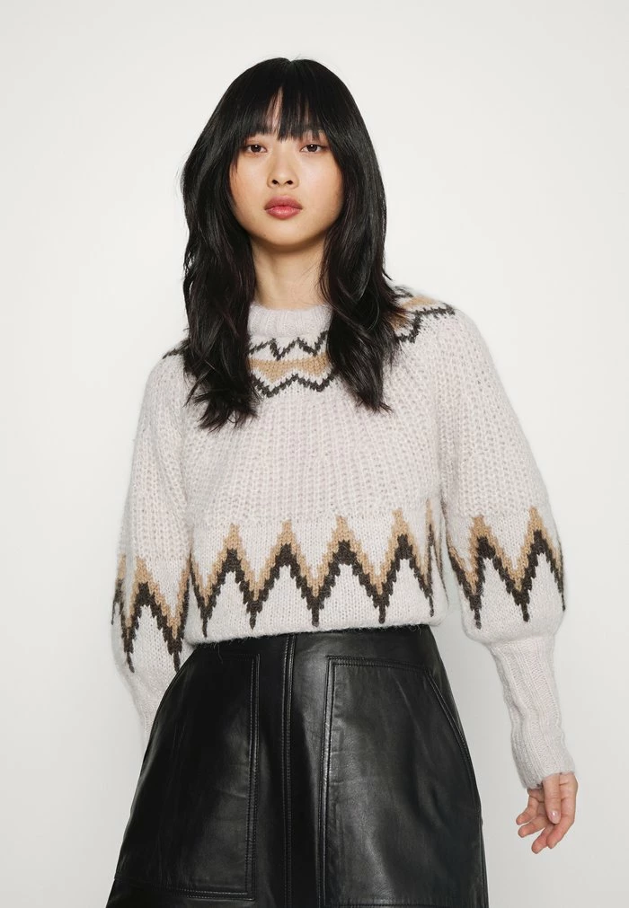 ONLY Petite ONLSMILA LIFE - Jumper - Pumice Stonew/earth Colours 3 ONLY Petite ONLSMILA LIFE - Jumper - Pumice Stonew/earth Colours