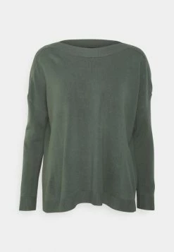 ONLY Petite ONLAMALIA BOATNECK - Jumper - Balsam Green -ONLY Petite store 5b540f889d5e4088ab0f8d0c2ac278ec